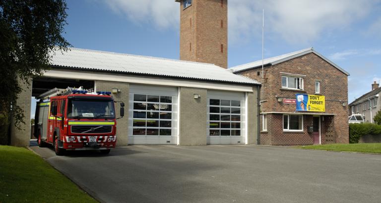 A photo of Whitehaven Fire Station