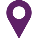 purple pin