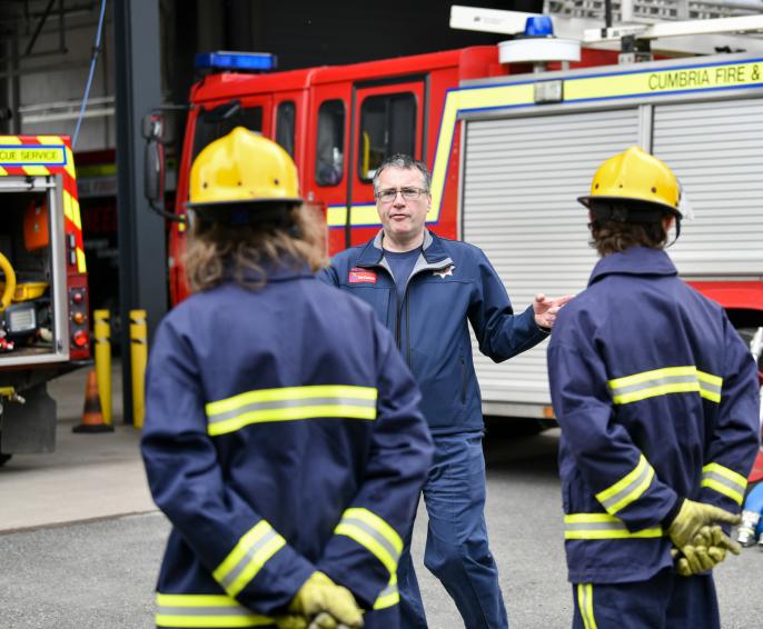 Summer Holiday Activity Programme taking place at Penrith Fire Station