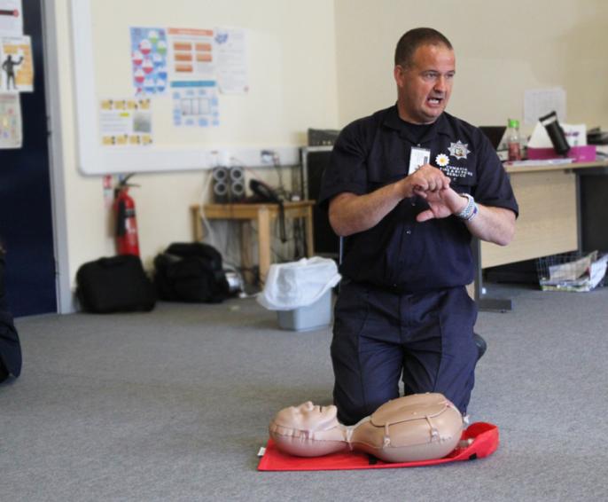 CPR session