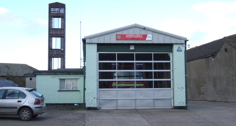 A photo of Aspatria Fire Station