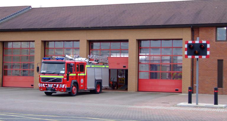 A photo of Barrow Fire Station