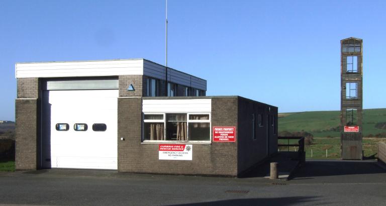 A photo of Frizington Fire Station