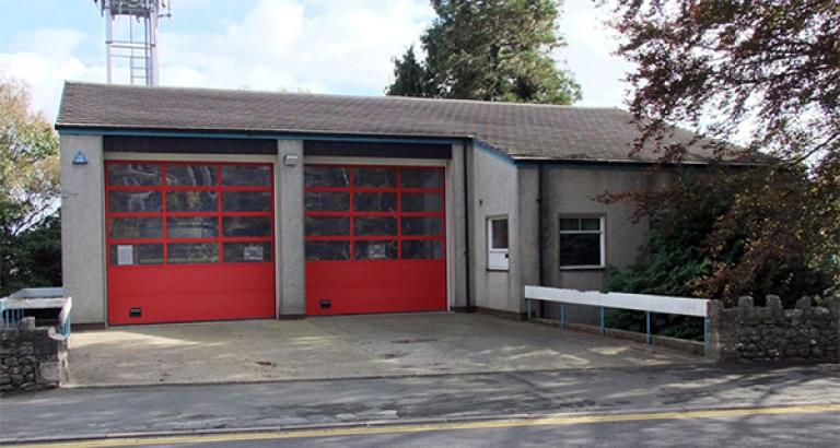 A photo of Grange Fire Station