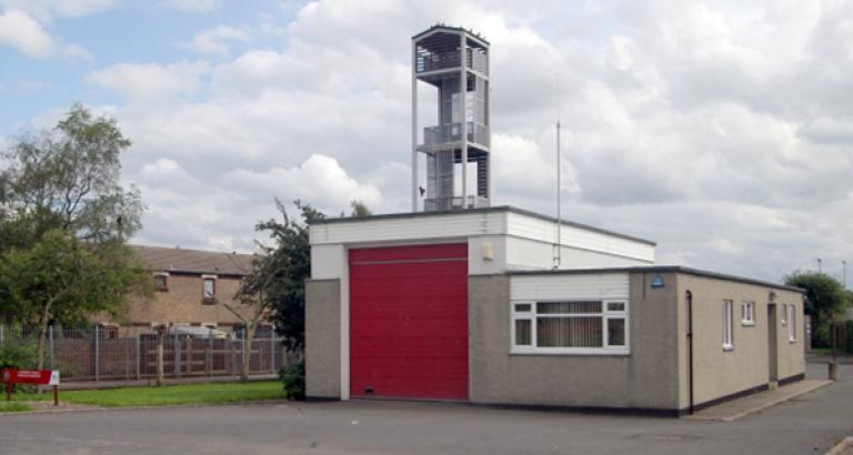 A photo of Longtown Fire Station