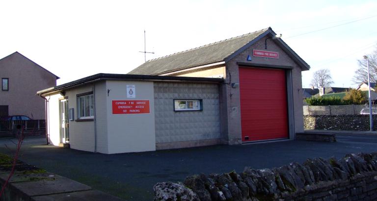 A photo of Shap Fire Station