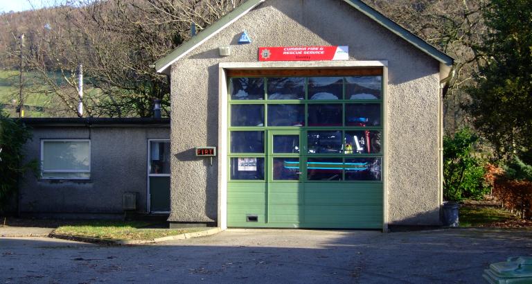 A photo of Staveley Fire Station