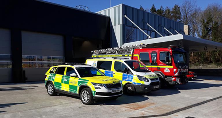 A photo of Ulverston Fire Station