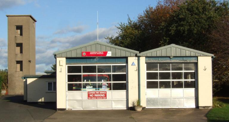 A photo of Wigton Fire Station