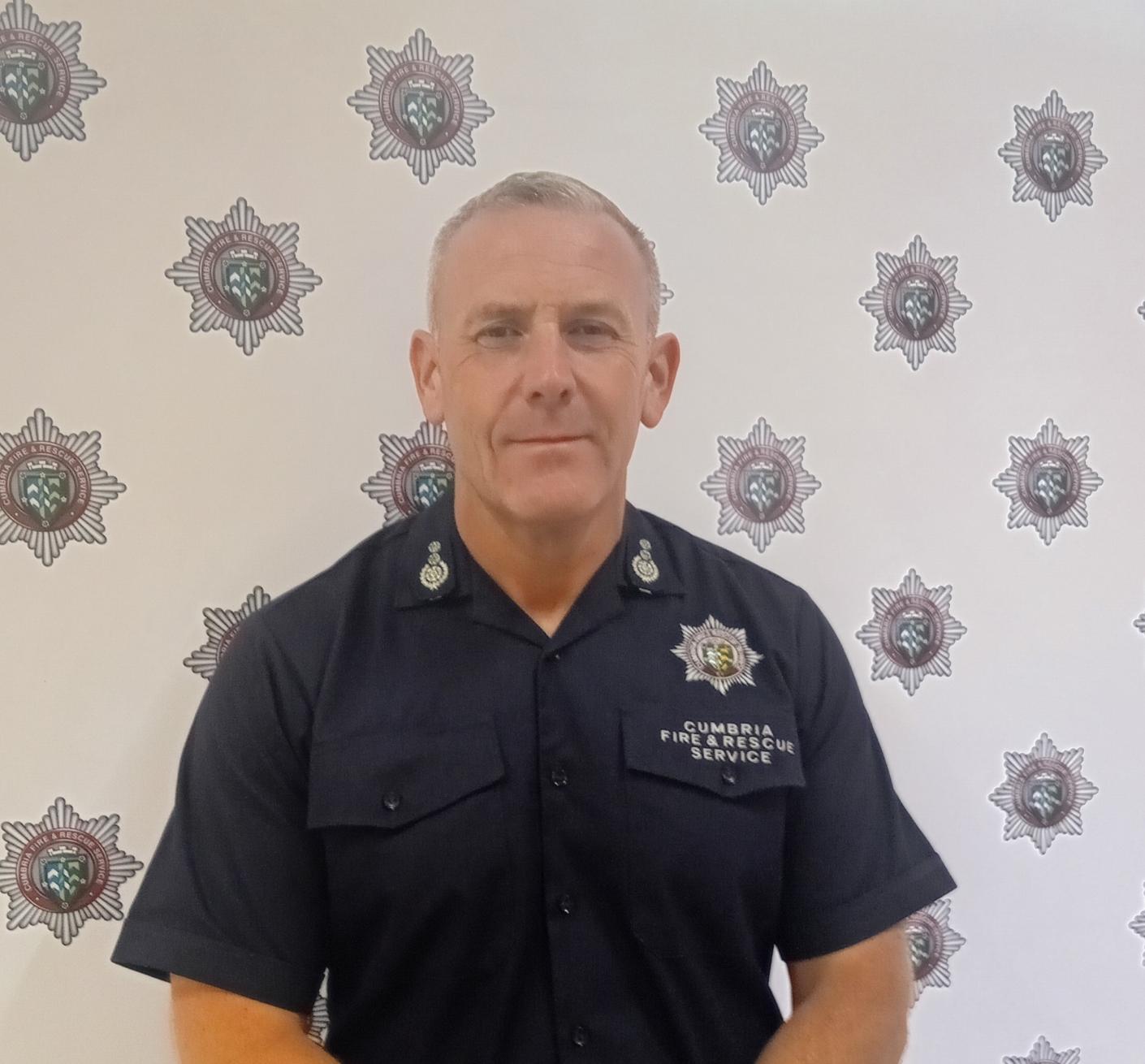 Temporary Chief Fire Officer Ben Ryder